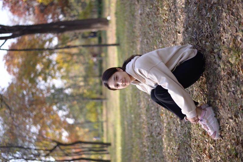 森林公园偶遇新疆学生