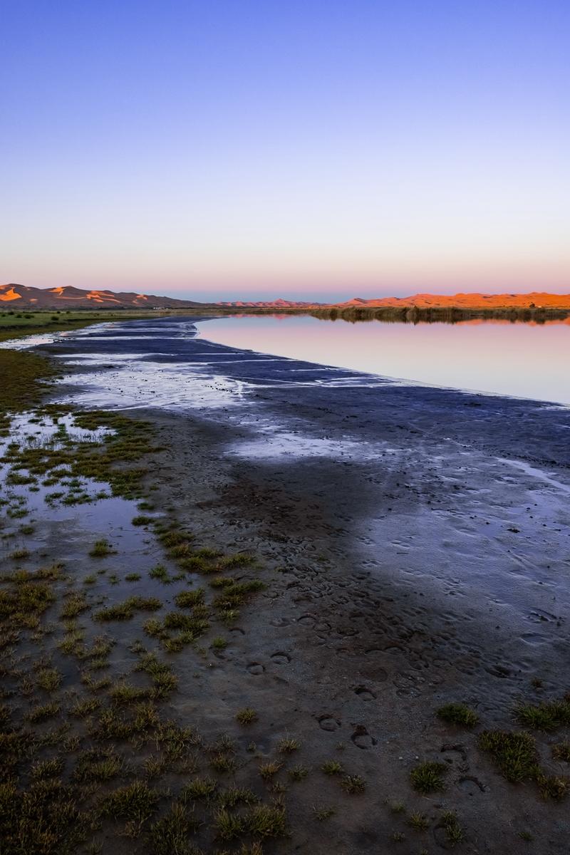 中秋腾格里沙漠五湖穿越d3——太阳湖—月亮湖（呼和浩特）