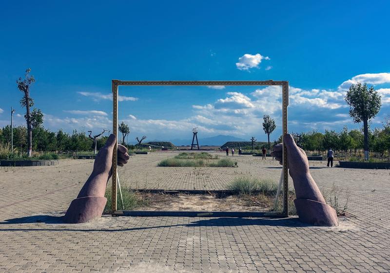 亚洲大陆地理中心公园掠影（沧州版）