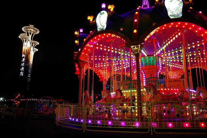 冬日初夜的奥森