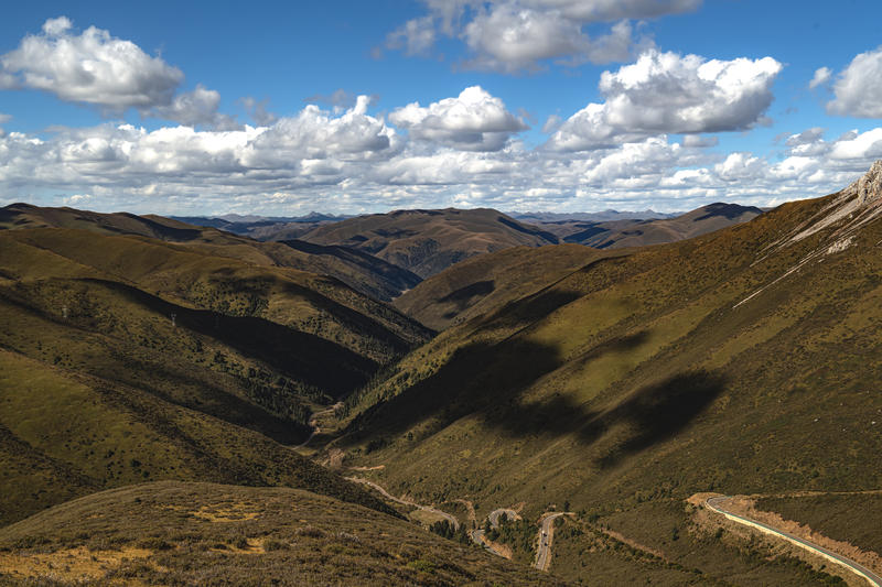 追逐梦想-川西秋季风光