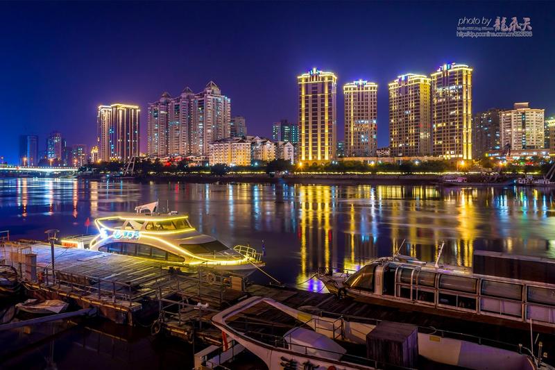 福州闽江夜之一（沧州）