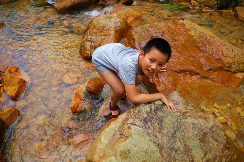 夏日鱼蓝溪{廊坊}