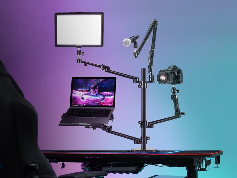 为内容创作者而生，ds007桌面设备树拍摄支架上线！