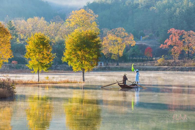 九资河的清晨之二（唐山版）