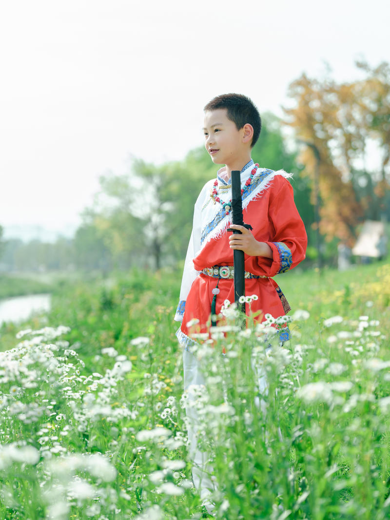 藏族小男孩写真