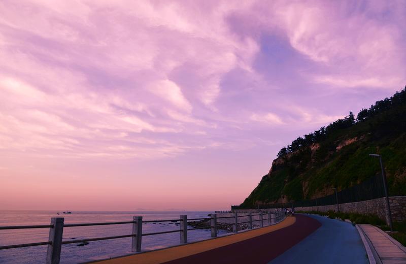 傍晚-------海边即景（衡水）