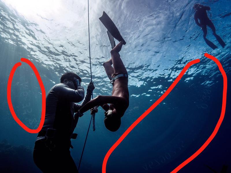 水下摄影，镜头罩反光问题，求大神支招