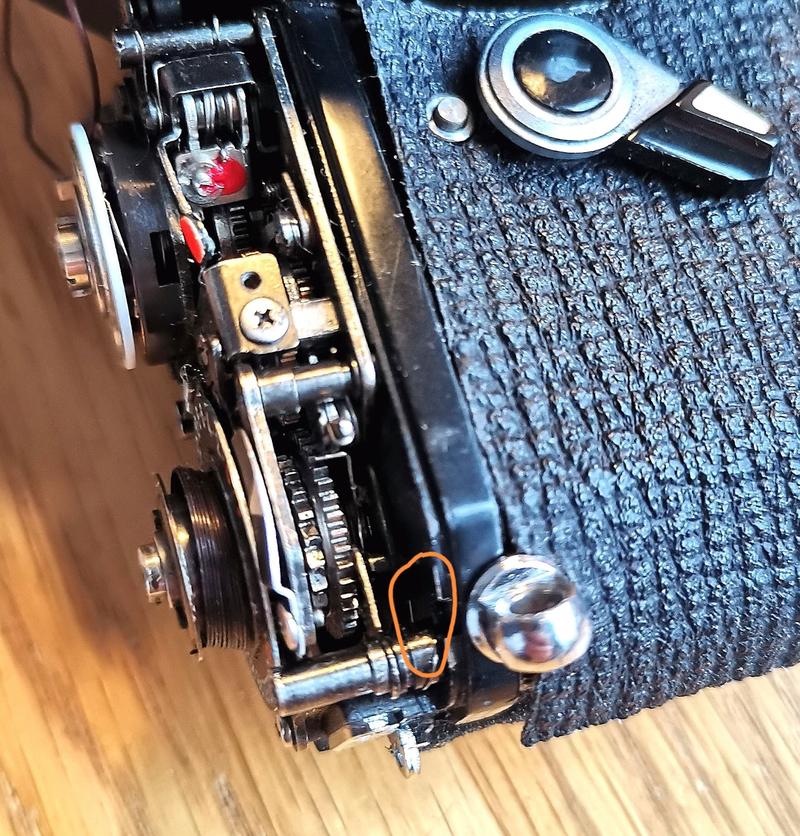 求助——宾得mx快门卡住？