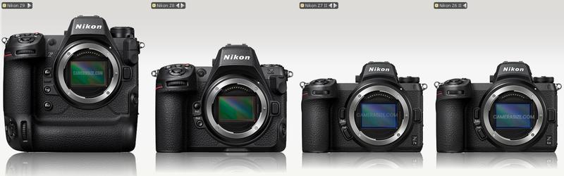 结合参数、性能、体积、重量和价格，尼康微单z9、z8、z7 ii、z6 ii你选哪款？