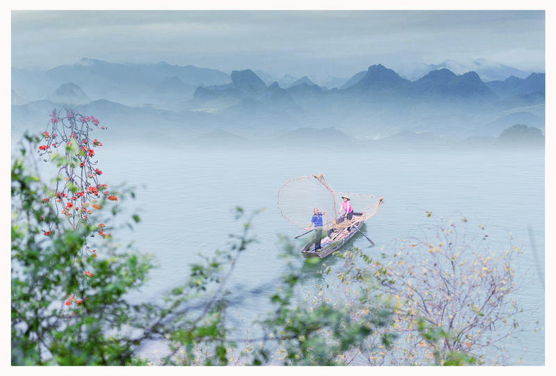 雾中撒网捕鱼〔新手〕