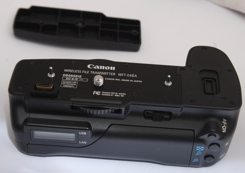 几乎全新canon 5d 2用的wft-e4iia 手柄 wft-e4 ii a无线文件传输器！无敌